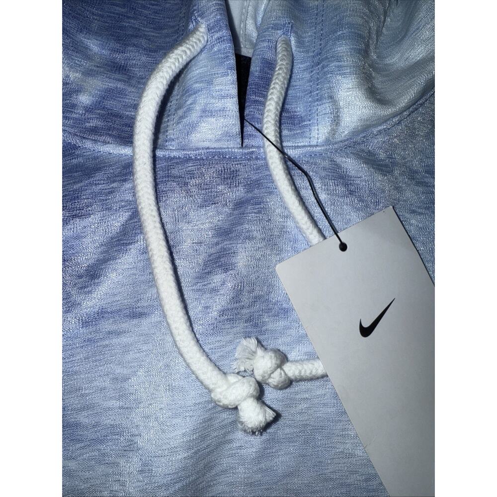 Nike Icon Clash Hoodie WOMENS Size 1X Cloud Blue Tie Dye DQ1159-461 NWT Purple